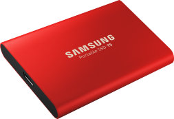 Внешний SSD Samsung Portable SSD T5 1TB Red