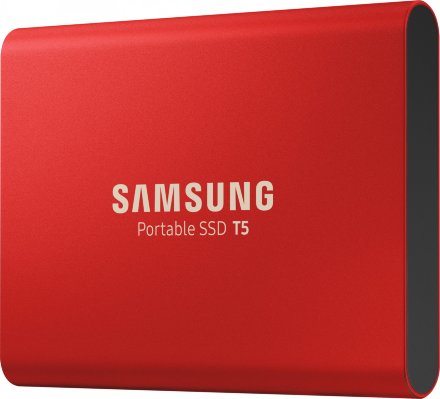 Внешний SSD Samsung Portable SSD T5 1TB Red
