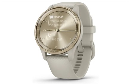 Гибридные смарт-часы Garmin Vivomove Trend, золото