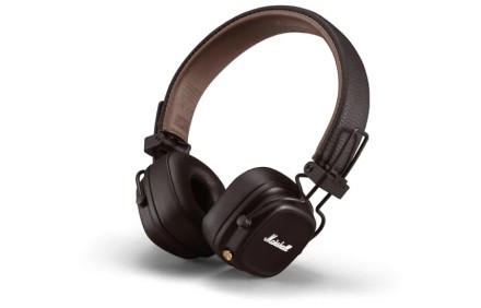 Bluetooth-наушники Marshall Major IV, коричневые