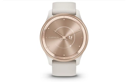 Гибридные смарт-часы Garmin Vivomove Trend, цвет персик/золото