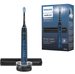 Электрическая зубная щетка Philips Sonicare DiamondClean 9000 HX991188, синяя