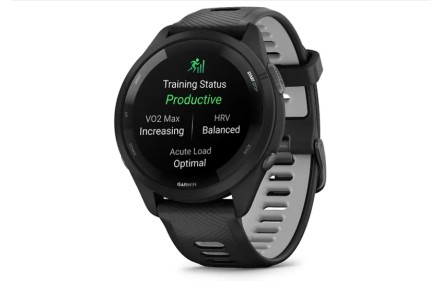 Спортивные часы Garmin Forerunner 265, черный / серый
