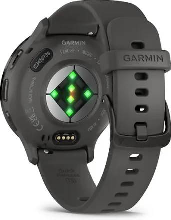 Умные часы Garmin Venu 3S, черный/темно-серый 