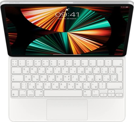 Чехол-клавиатура Apple Magic Keyboard MJQJ3RS/A, белый