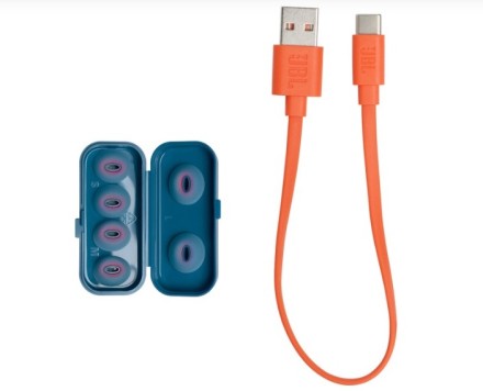 Беспроводные наушники JBL Tune Flex, синие