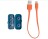 Беспроводные наушники JBL Tune Flex, синие