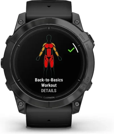 Спортивные часы Garmin Epix Pro, 51 мм, черные 