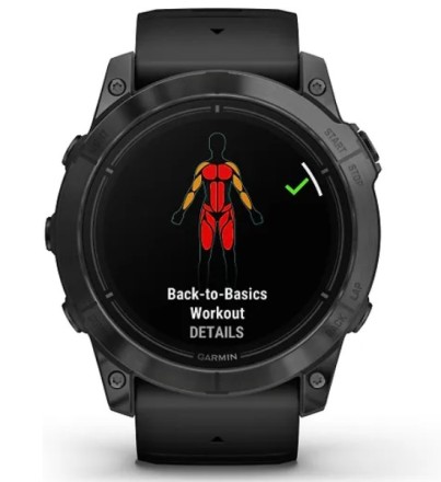 Спортивные часы Garmin Epix Pro, 51 мм, черные 