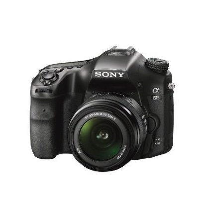 Зеркальный фотоаппарат Sony Alpha ILC-A68K Kit 18-55 черный