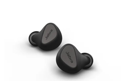 Наушники Jabra Elite 5 с шумоподавлением, титановый черный