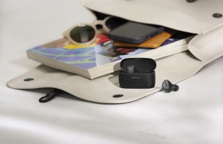 Наушники Jabra Elite 5 с шумоподавлением, титановый черный