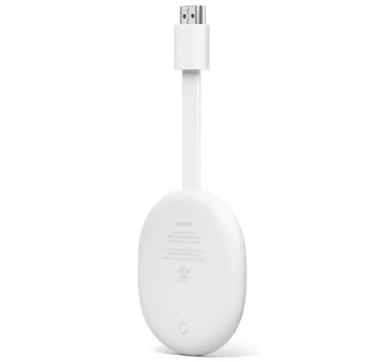 Google Chromecast HD с беспроводным медиаплеером Google TV (4-го поколения)