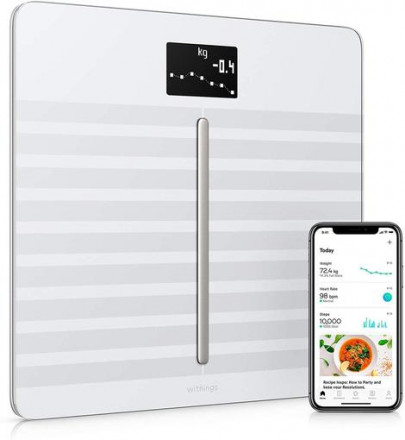 Умные весы с кардиодатчиком Withings Body Cardio WBS04 WH Белый
