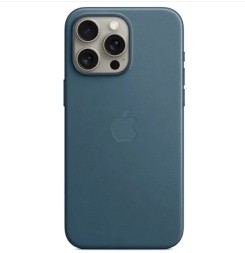 Чехол FineWoven с MagSafe для Apple iPhone 15 Pro Max,темно-синий