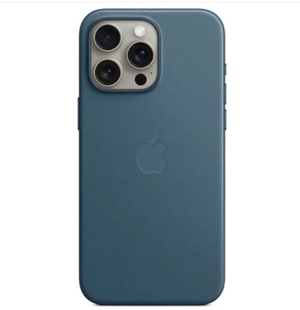 Чехол FineWoven с MagSafe для Apple iPhone 15 Pro Max,темно-синий