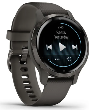 Умные часы Garmin Venu 2S Wi-Fi NFC, серый (010-02429-10)