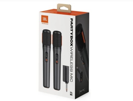 Беспроводной микрофон JBL PartyBox Wireless Mic, 2 шт.