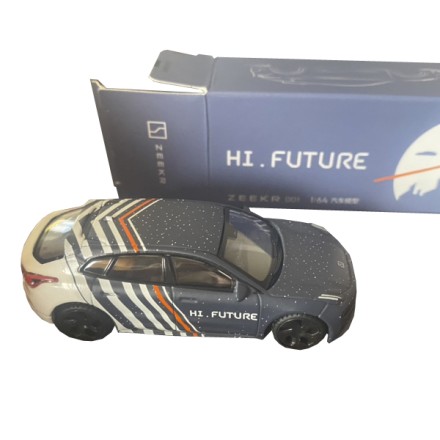 Модель автомобиля Zeekr 001, 1:64, звездная серия