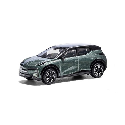 Модель автомобиля Zeekr Х, 1:64, зеленый