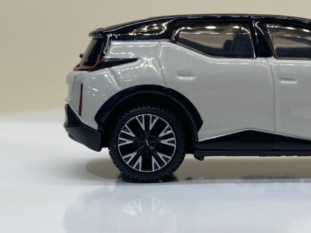 Модель автомобиля Zeekr Х, 1:64, белый