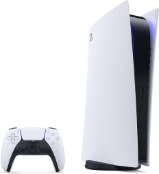 Игровая приставка Sony PlayStation 5 Digital Edition 825 ГБ SSD, белый