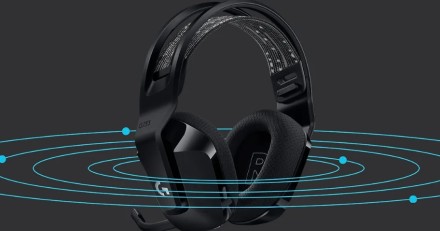 Беспроводная игровая гарнитура Logitech G733 Lightspeed, черная