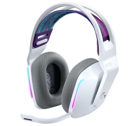 Беспроводная игровая гарнитура Logitech G733 Lightspeed, белая