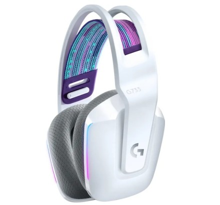 Беспроводная игровая гарнитура Logitech G733 Lightspeed, белая