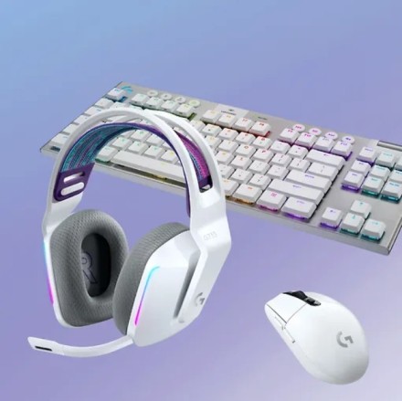 Беспроводная игровая гарнитура Logitech G733 Lightspeed, белая