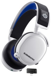 Игровая гарнитура SteelSeries Arctis 7 Plus Wireless, белая