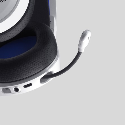 Игровая гарнитура SteelSeries Arctis 7 Plus Wireless, белая
