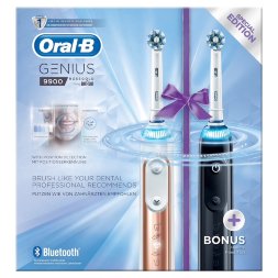Электрическая зубная щетка Oral-B Genius 9900 (2 шт.)