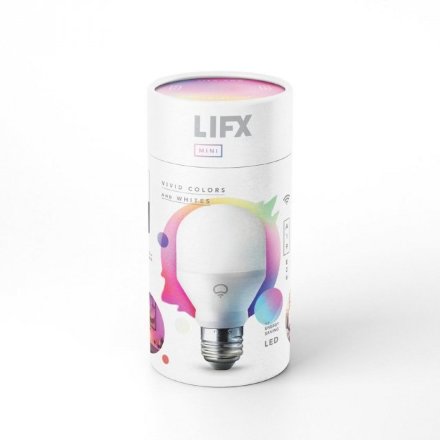 Лампа светодиодная LIFX Mini Color, E27, A19, 9Вт