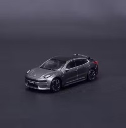 Модель автомобиля Zeekr 001, 1:43, серый