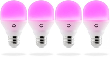   Лампа светодиодная LIFX Mini Color, E27, A19, 9Вт, 4 шт