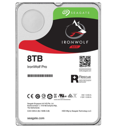 Жесткий диск Seagate IronWolf NAS HDD 3.5 8 TB 7.2K SATA ST8000VN004