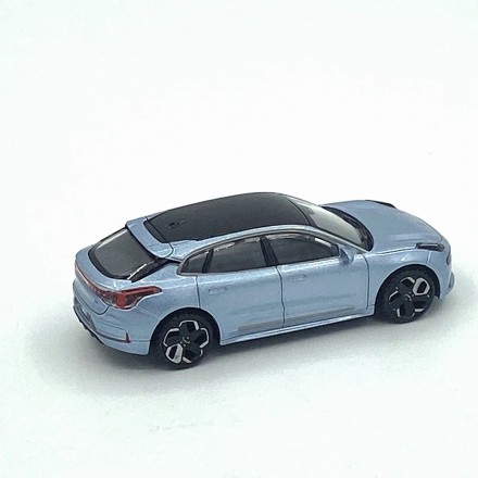 Модель автомобиля Zeekr 001, масштаб 1:18, голубой
