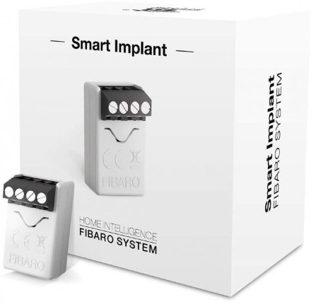 Модуль контроллера Fibaro Smart Implant для систем Z-Wave
