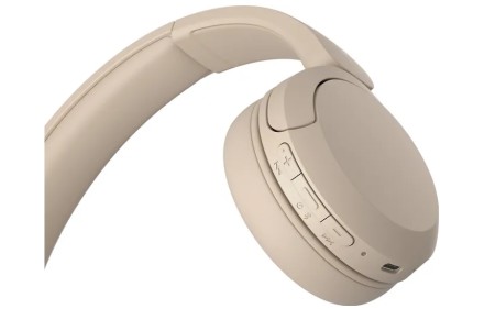 Беспроводные наушники Sony WH-CH520, бежевые