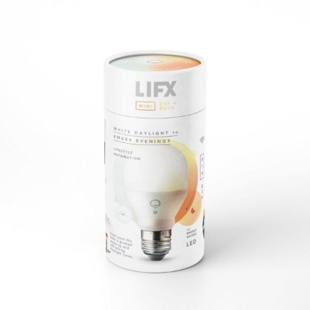 Лампа светодиодная LIFX Mini Day &amp; Dusk, E27, 9Вт