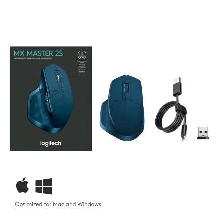 Logitech MX Master 2S Blue Bluetooth