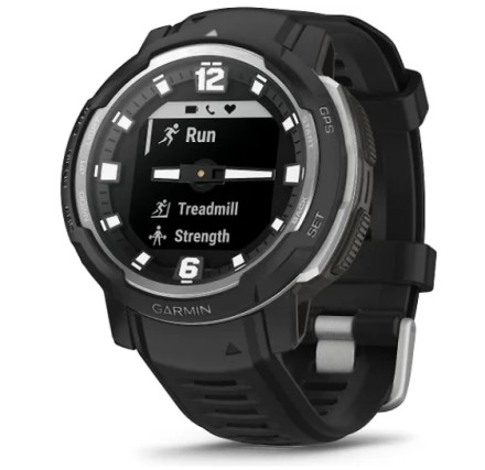 Гибридные смарт-часы Garmin Instinct Crossover, черные