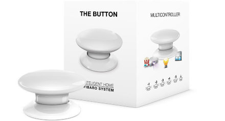 Кнопочный контроллер Fibaro Button для систем Z-Wave