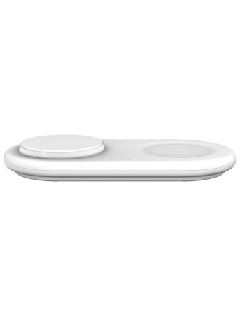 Зарядная панель Belkin BoostCharge Pro 2-в-1 Qi2, белая