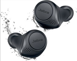 Наушники Bluetooth Jabra Elite Active 75T WLC Серые