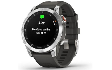 Спортивные часы Garmin Epix 2 AMOLED, темно-серый/стальной (010-02582-01)