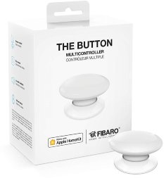 Кнопочный контроллер Fibaro Button HomeKit, белый