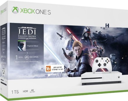 Игровая приставка Microsoft Xbox One S 1TB Star Wars Jedi Fallen Order