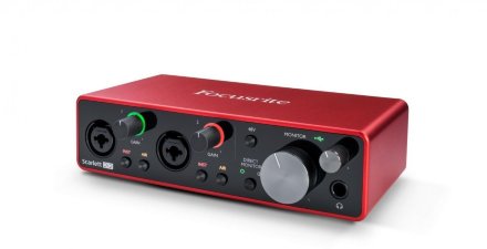 Внешняя звуковая карта Focusrite Scarlett 2i2 3rd Gen